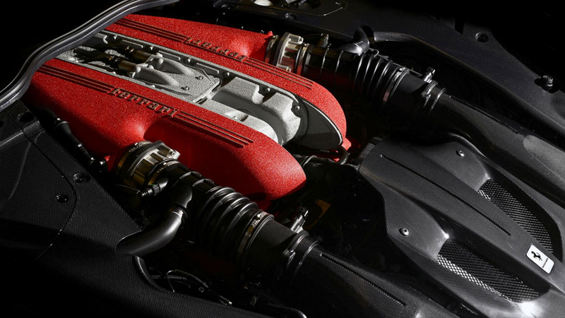 Illustration for article titled The Ferrari F12tdf Is A 770 HP Four-Wheel-Steering V12 Dream-Monster